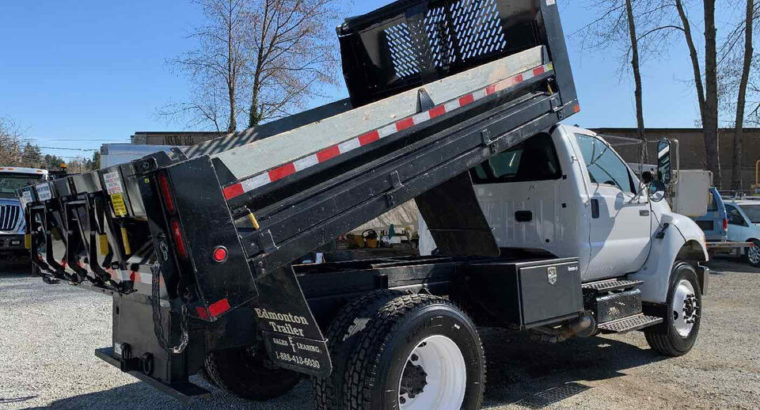 2011 FORD F750 – 11.5 FT DUMP TRUCK *CUMMINS DIESEL* ONLY 50K