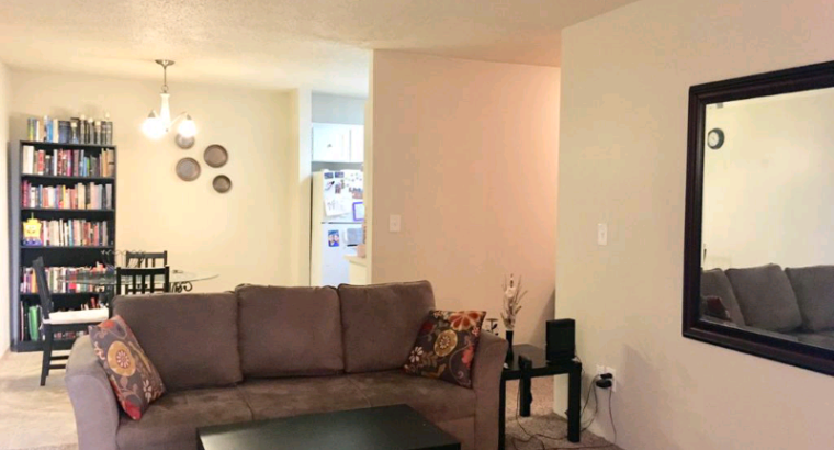 $900 / 2br – RENTING 1 PRIVATE BEDROOM IN A SPACIOUS 2B APT near