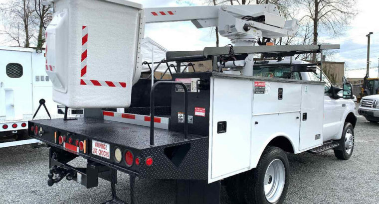 2002 FORD F550 – 40FT BUCKET TRUCK *ARTICULATED BOOM*GREAT PRICE