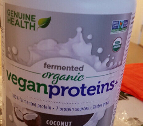 Organic vegan fermented protein by Genuine Health