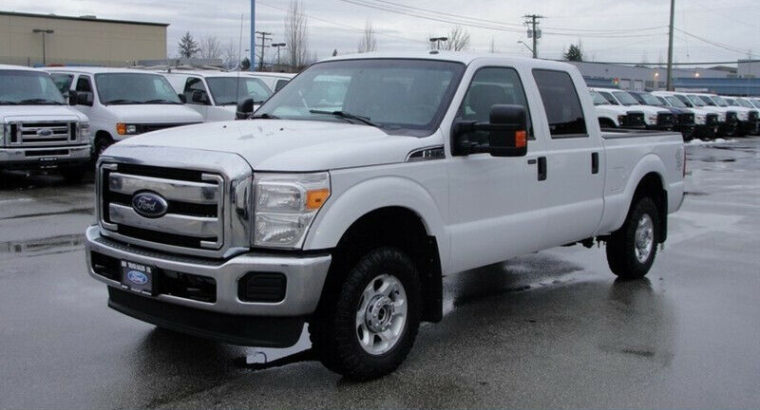 2015 FORD F-250 SUPER DUTY XLT CREW CAB SHORT BOX 4X4