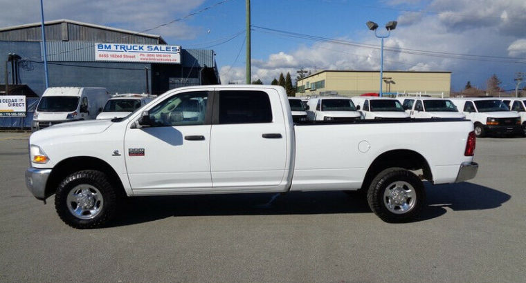 2010 RAM 3500 CREW CAB LONG BOX 4X4 1 TON CUMMINS DIESEL