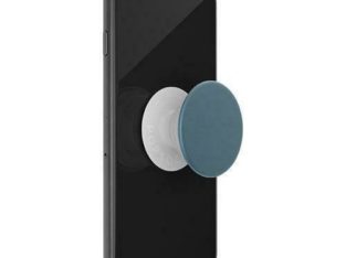Popsockets POP 800944 Universal Cell Phone Expanding Grip & Stand – Aluminum Batik Blue (New Others)