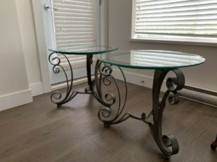 Indoor/Outdoor End Tables – set of 2