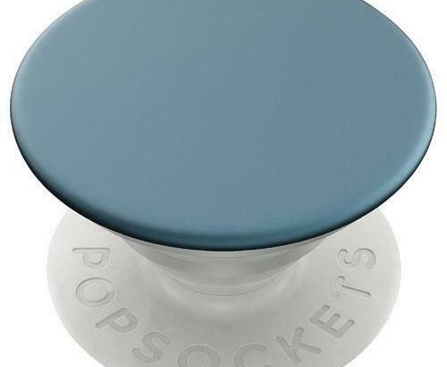 Popsockets POP 800944 Universal Cell Phone Expanding Grip & Stand – Aluminum Batik Blue (New Other)