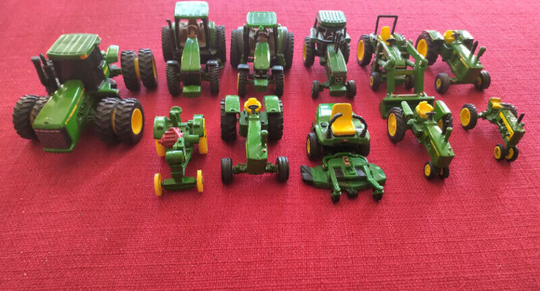 John Deere 1/64 ERTL Toy Tractor Collection