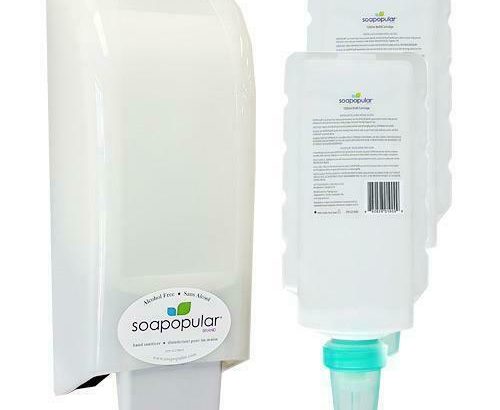 Hand Sanitizers Refill and Combo Dispenser, Stands/ for Restaurants Condo Office School Condominium DIN Canada Approved