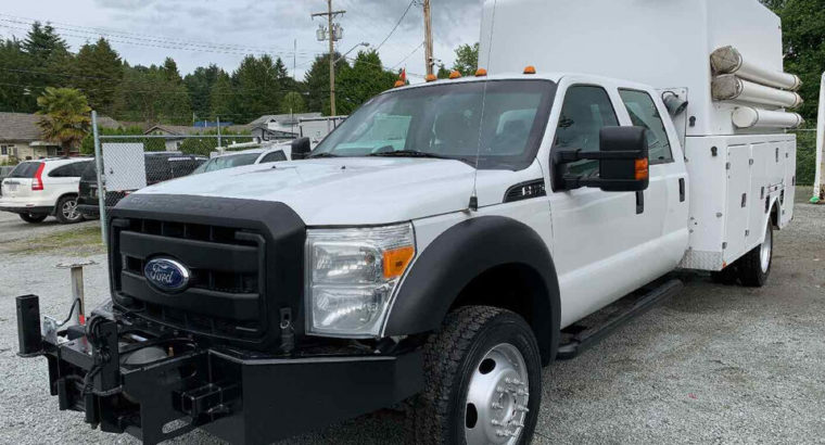 2011 FORD F550 – SERVICE/UTILITY TRUCK *4X4* DIESEL* GREAT PRICE