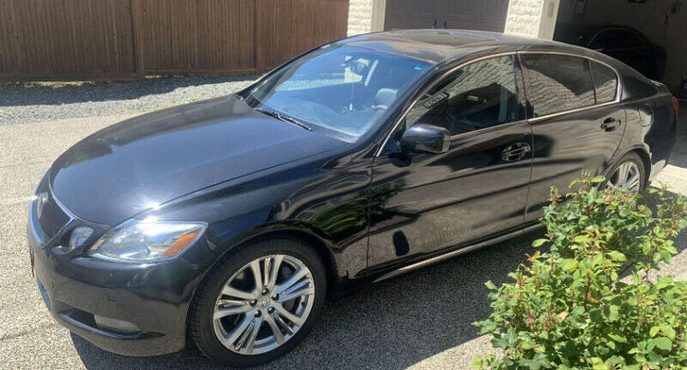 Fully loaded Lexus sedan