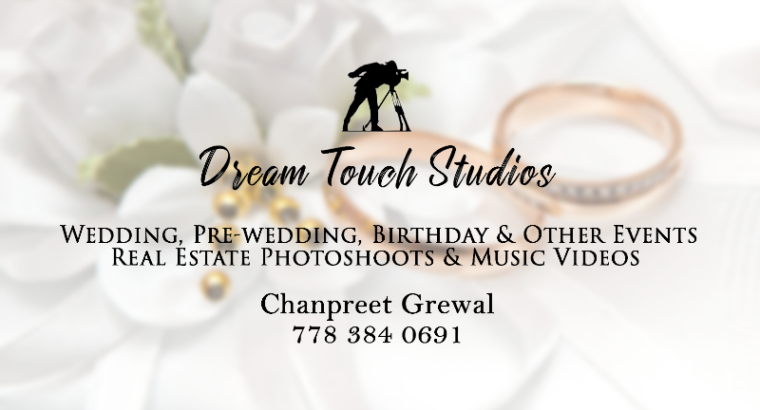 Wedding photography/videography