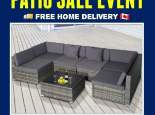 On Sale • 7Pc Wicker Patio Outdoor Garden Furniture Set Sofa Sectional