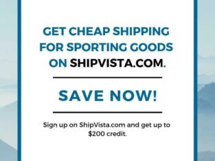 Need Cheap Shipping for Sporting Goods? | Ship for Less on ShipVista.com!