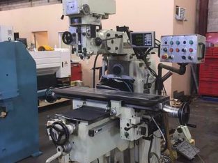 10” X 51”, FIRST, LC-20VHS, UNIVERSAL VERTICAL/HORIZONTAL MILLING MACHINE