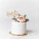 Custom Cake Topper – Personalized cake toppers – Wooden cake topper