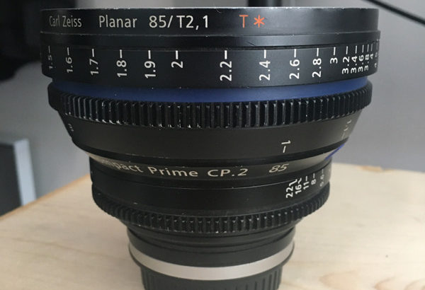 Zeiss Compact Prime CP.2 85mm/T2.1 Cine Lens