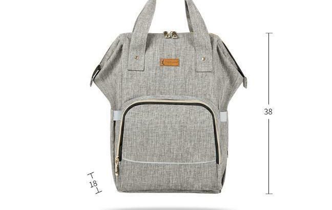Diaper Bag Backpack for Boys and Girls Maternity Nappy Bag for Mom and Dad (Grey) – free shipping