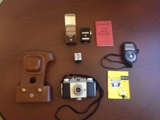 Vintage Kodak Pony 135 Camera + Weston Master 2 Exposure meter