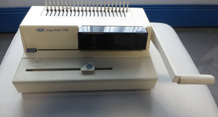 GBC DOCUMENT BINDING MACHINE