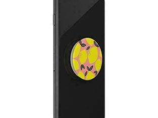 Popsockets POP 800985 Universal Cell Phone Expanding Grip & Stand – Lemon Drop (New Other)