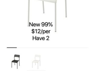 Ikea furniture｜table+chair+mirror