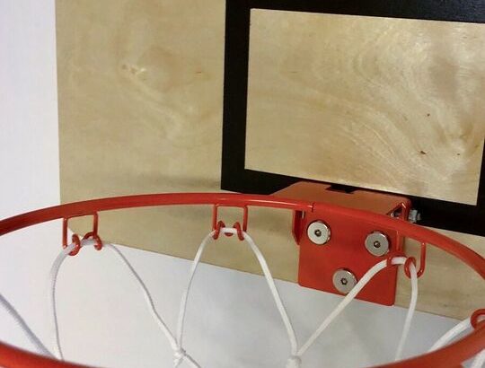 Premium Indoor Mini Basketball Kit (Door Mount) – Birch