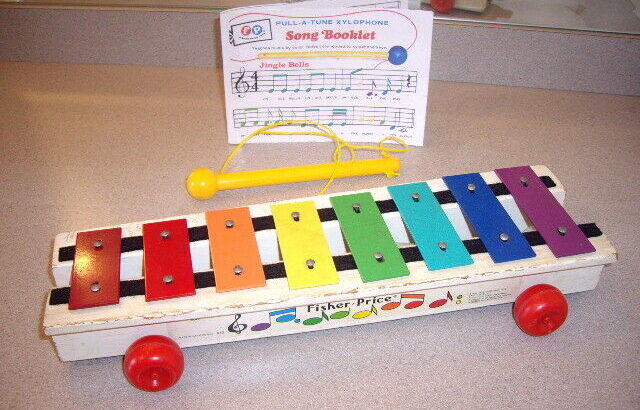 FISHER PRICE XYLOPHONE, ETC