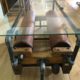 Vintage industrial coffee table
