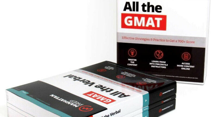 GMAT Self Prep Complete Bundle of Books 7th edition