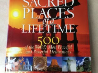 Book Hard Cover Large 500 Sacred Places National Geographic