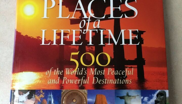 Book Hard Cover Large 500 Sacred Places National Geographic