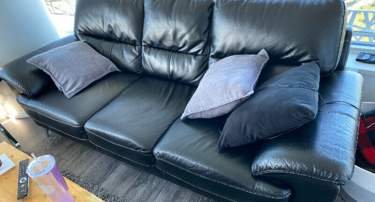 Black couch