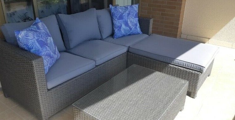 Patio Sectional Set