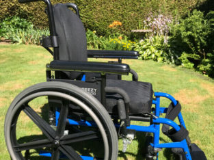 Wheelchair With Roho and J3 Back Support