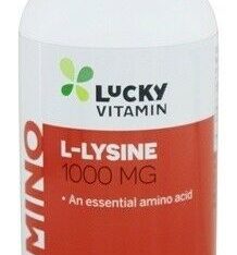 Lysine (4 Bottles) ~ Health Supplements ~ Cold Sore Treatment