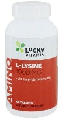 Lysine (4 Bottles) ~ Health Supplements ~ Cold Sore Treatment