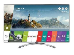 LG 55SJ8500 _307 55 4K UHD HDR LED webOS 3.5 Smart TV,TruMotion 240, Silver, (Store Refurbished) ***READ***