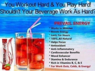 Looking for a healthy way to boost your energy? Try VALENTUS Cherry Energy boost drink. Works in minutes lasts all day!