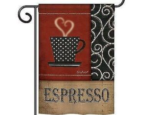 Breeze Decor Espresso 2-Sided Polyester House Flag