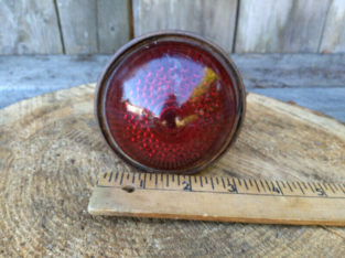 Vintage Tail Light with Glass Lens Cover for Truck, Car or Motor