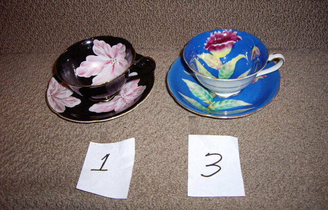 CUPS/SAUCERS OCCUPIED JAPAN