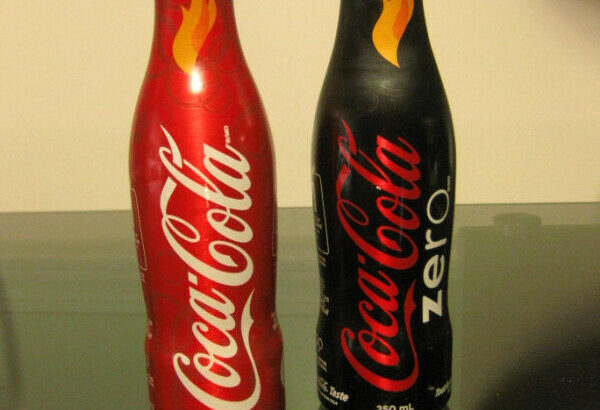 Unopened 2010 Olympic Coca Cola bottles