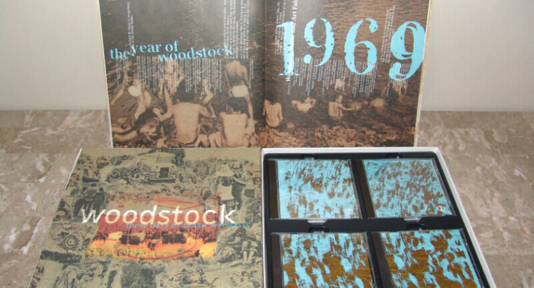 4-CD Woodstock Twenty-Fifth Anniversary Collection Box Set