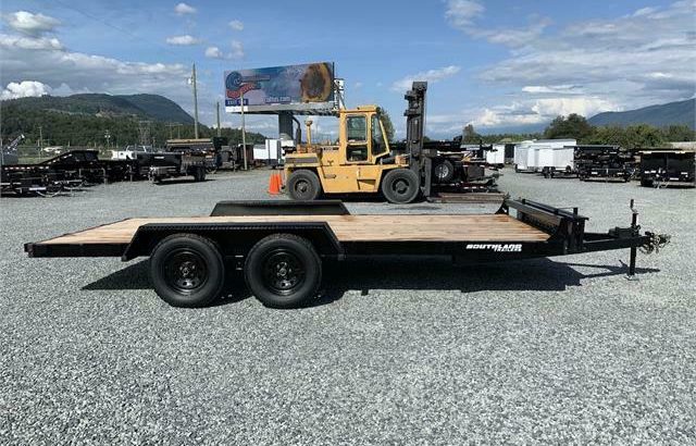 NEW 16ft FLATDECK CAR HAULER/EQUIPMENT TRAILER 7000LB GVW