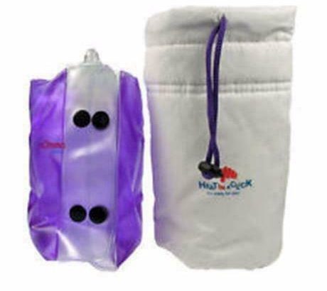 NEW, Reusable Heat in a Click Baby Bottle Warmer Pouch Included