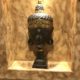 Handcrafted wooden Buddha statue