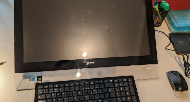 Acer Aspire all-in-one touchscreen PC