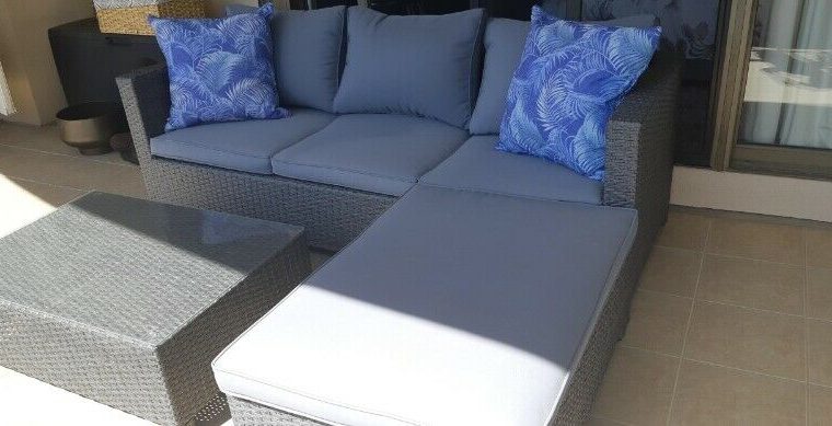 Patio Sectional Set