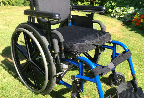 Wheelchair With Roho and J3 Back Support