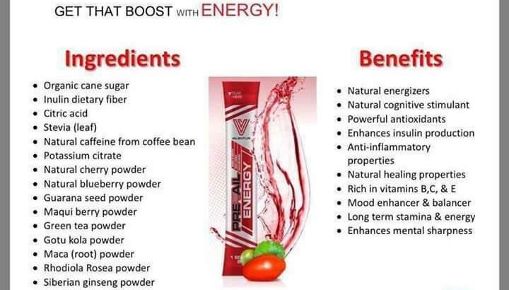 Looking for a healthy way to boost your energy? Try VALENTUS Cherry Energy boost drink. Works in minutes lasts all day!