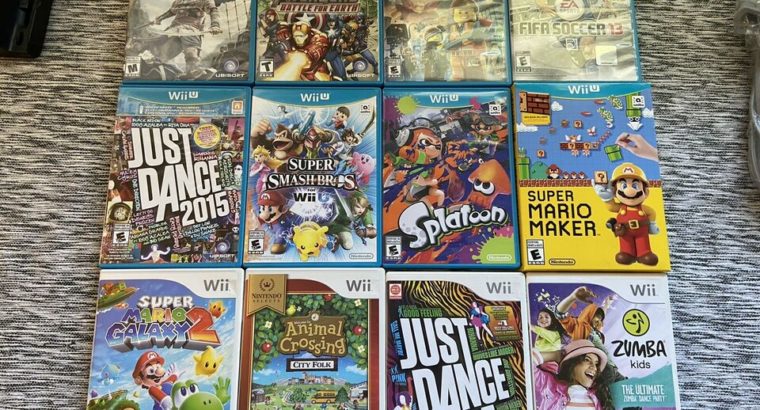 URGENT – Wii U Boxed Set and Games